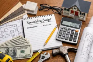Setting aside contingency funds for unexpected remodeling costs